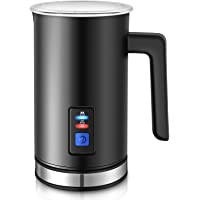 Los mejores  - NWOUIIAY Espumador de Leche Eléctrico 500W Calentador de Leche Recubrimiento Antiadherente 115ml-240ml Batidora de Leche…
